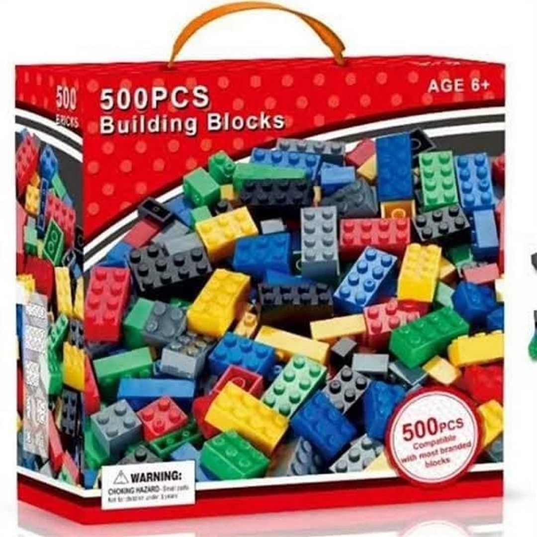500 Small pcs Blocks Compatible with All Major Brands - 701