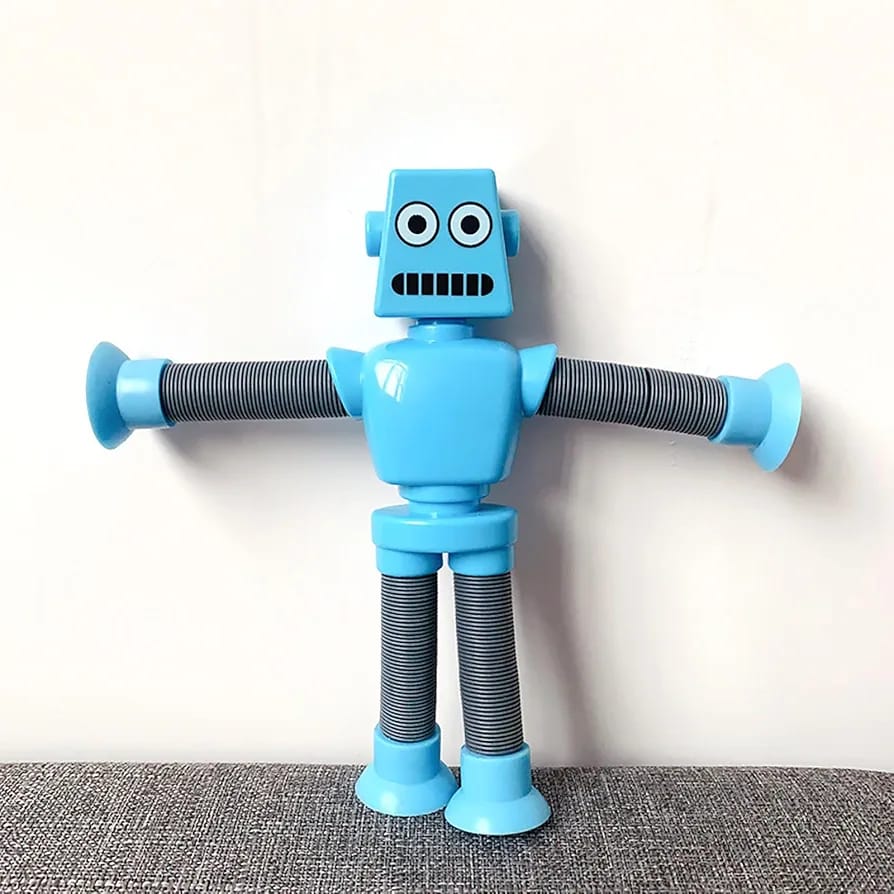 Suction Cup Robot Pop Tube Sensor Fidget Toy - 13A - Default Title - Odeez | Educational Toys Pakistan 
