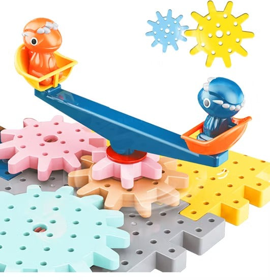 Electric Dinosaur World Gear Blocks 62 pieces - 06A