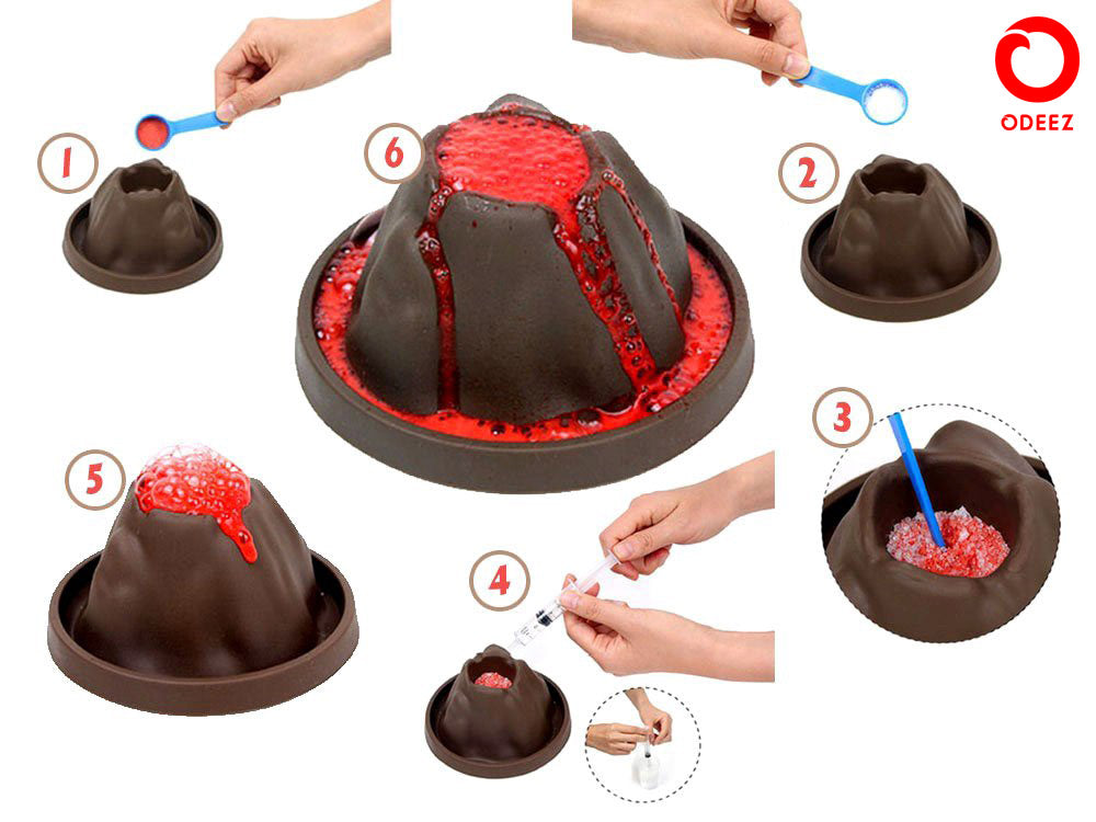 Explore & Find Volcano Eruption - Default Title - Odeez | Educational Toys Pakistan 