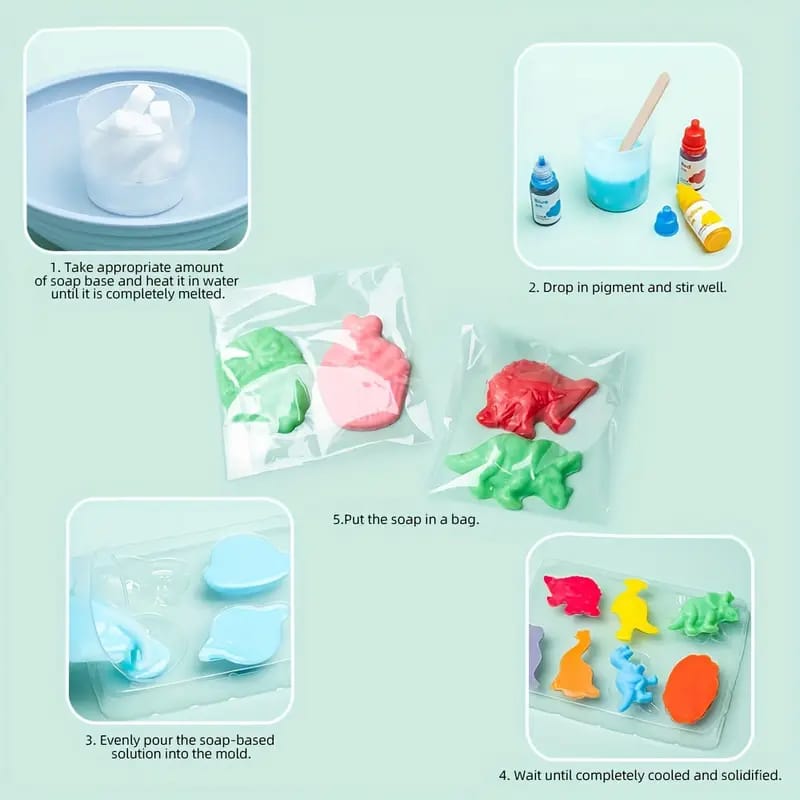 DIY Crystal Soap Making Kit for Kids - 232