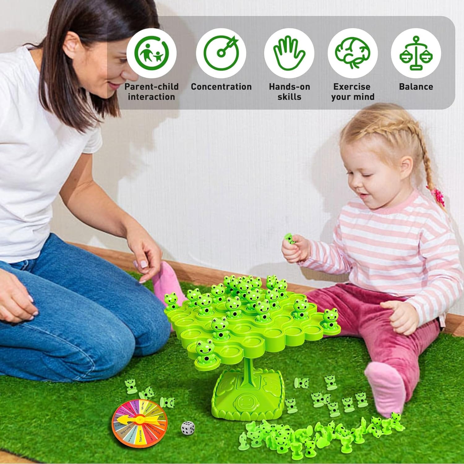 Frog Balance Tree Challenge Family Game - 153 - Default Title - Odeez | Educational Toys Pakistan 