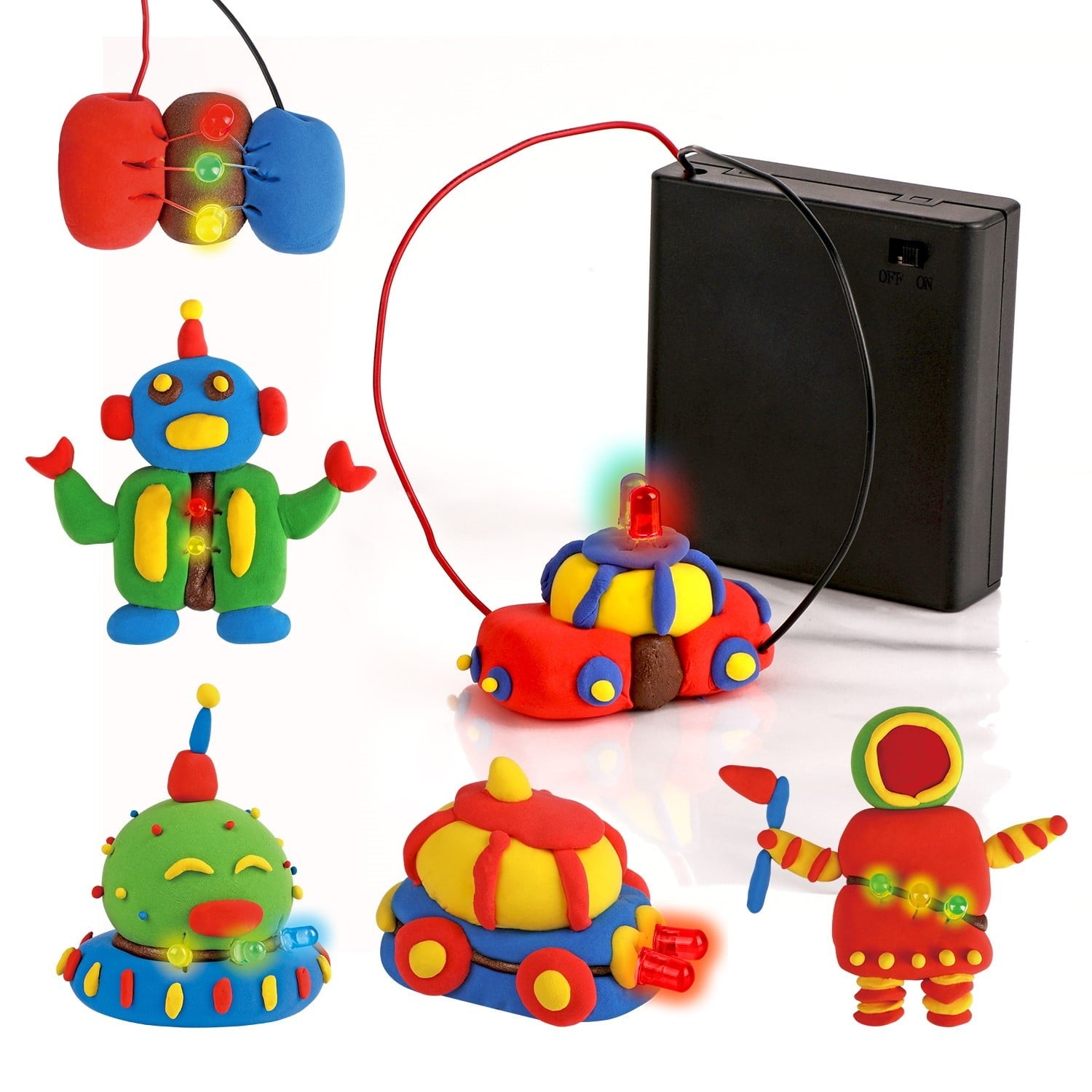 STEM Electric Circuit Science Dough Kit - 584 - Default Title - Odeez | Educational Toys Pakistan 