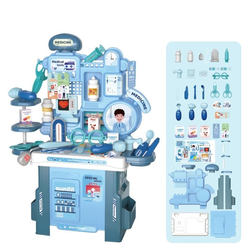 Pretend Role Play Medical Station Doctor Kit 42 pieces - 023
