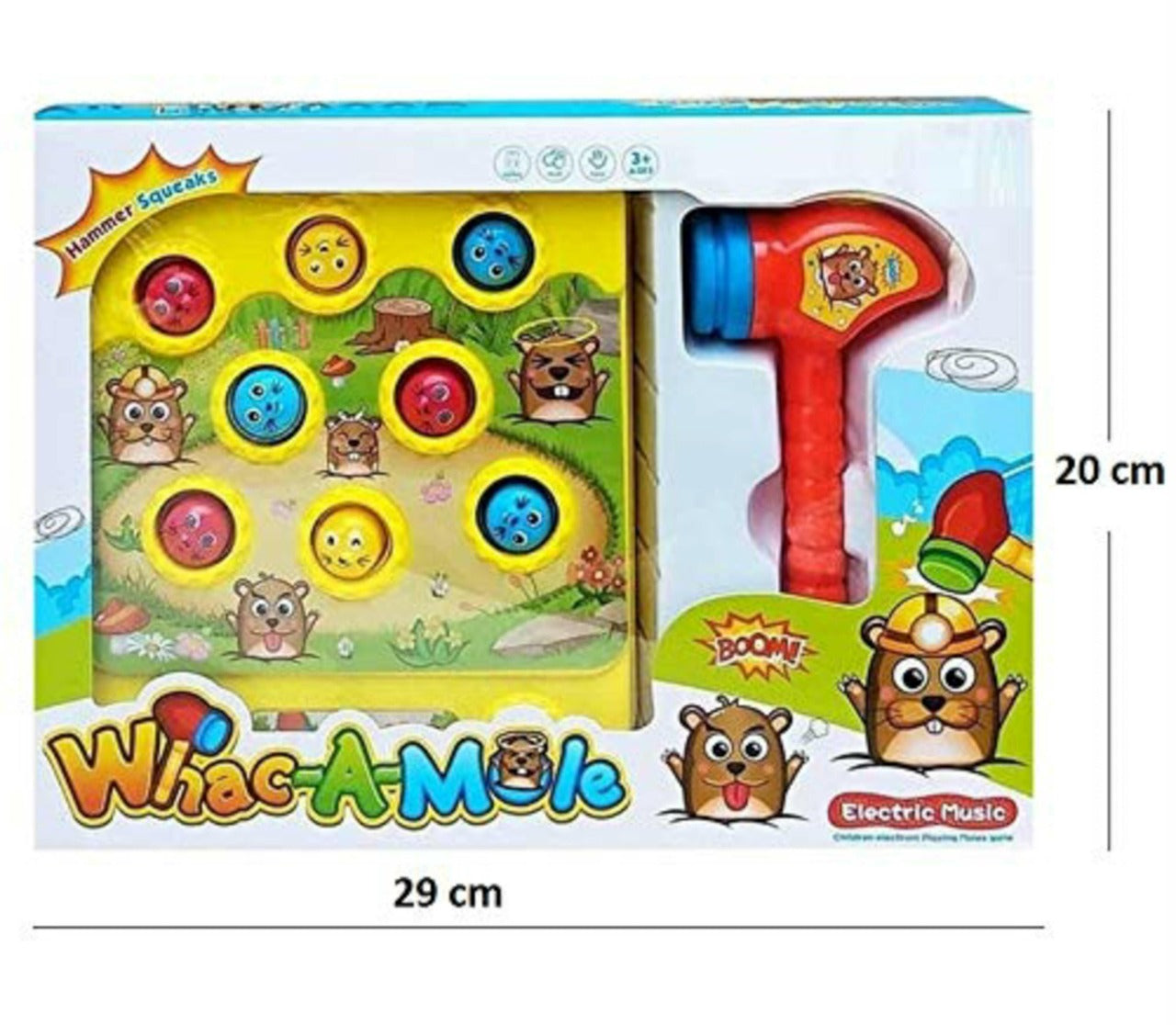 Fun Beat Whack A Mole Musical Set - 538 - Default Title - Odeez | Educational Toys Pakistan 