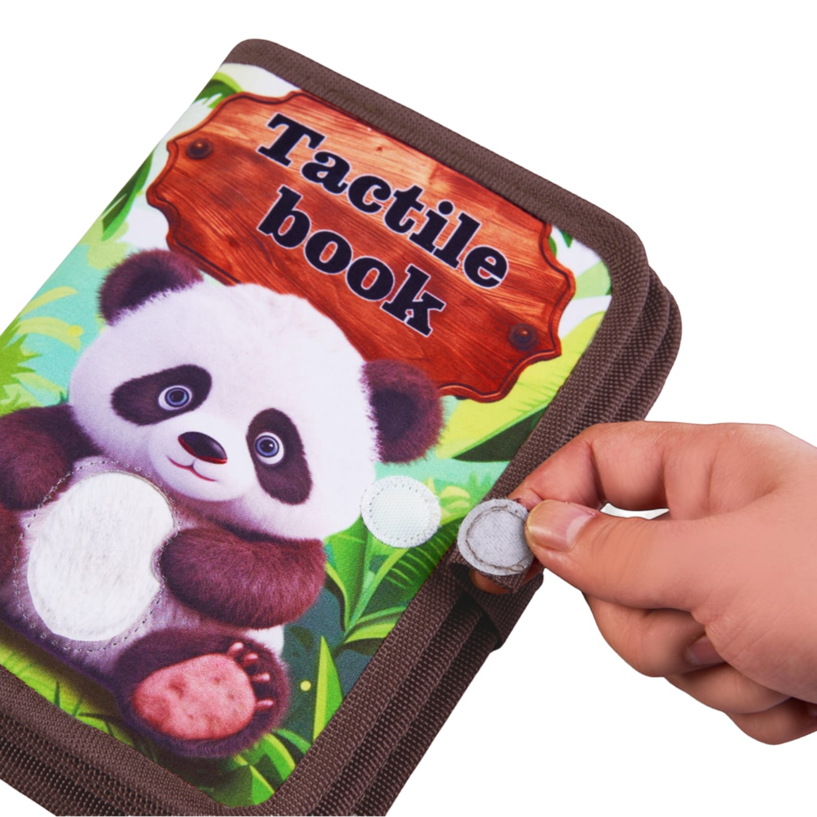 Wild Animals Tactile Touch and Feel Book - 360