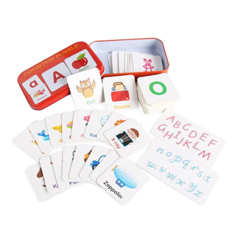 Cognition Flash Cards Puzzle Early Education - 025