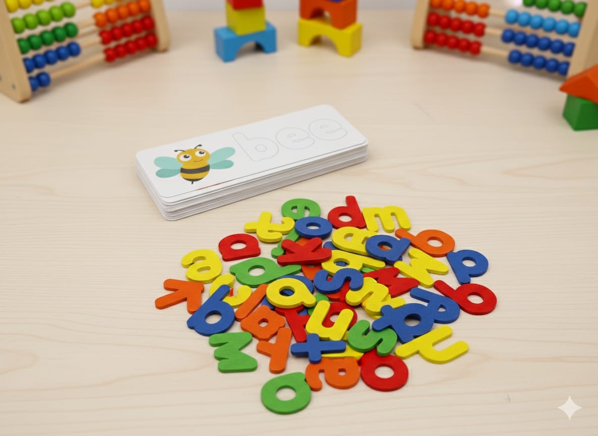 Wooden Cognition Spelling Learning Game - 554