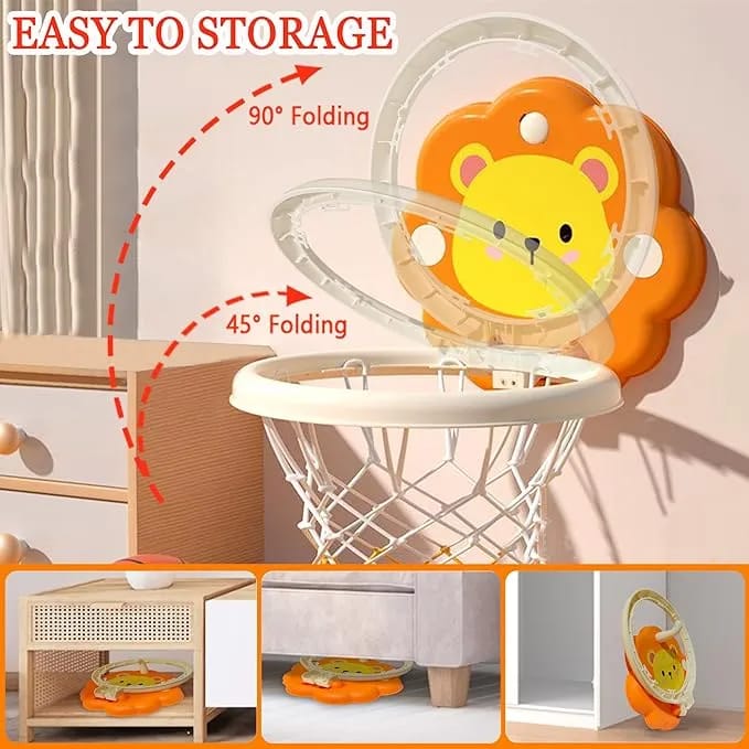 Children Fun Lion Basketball Playset - 024