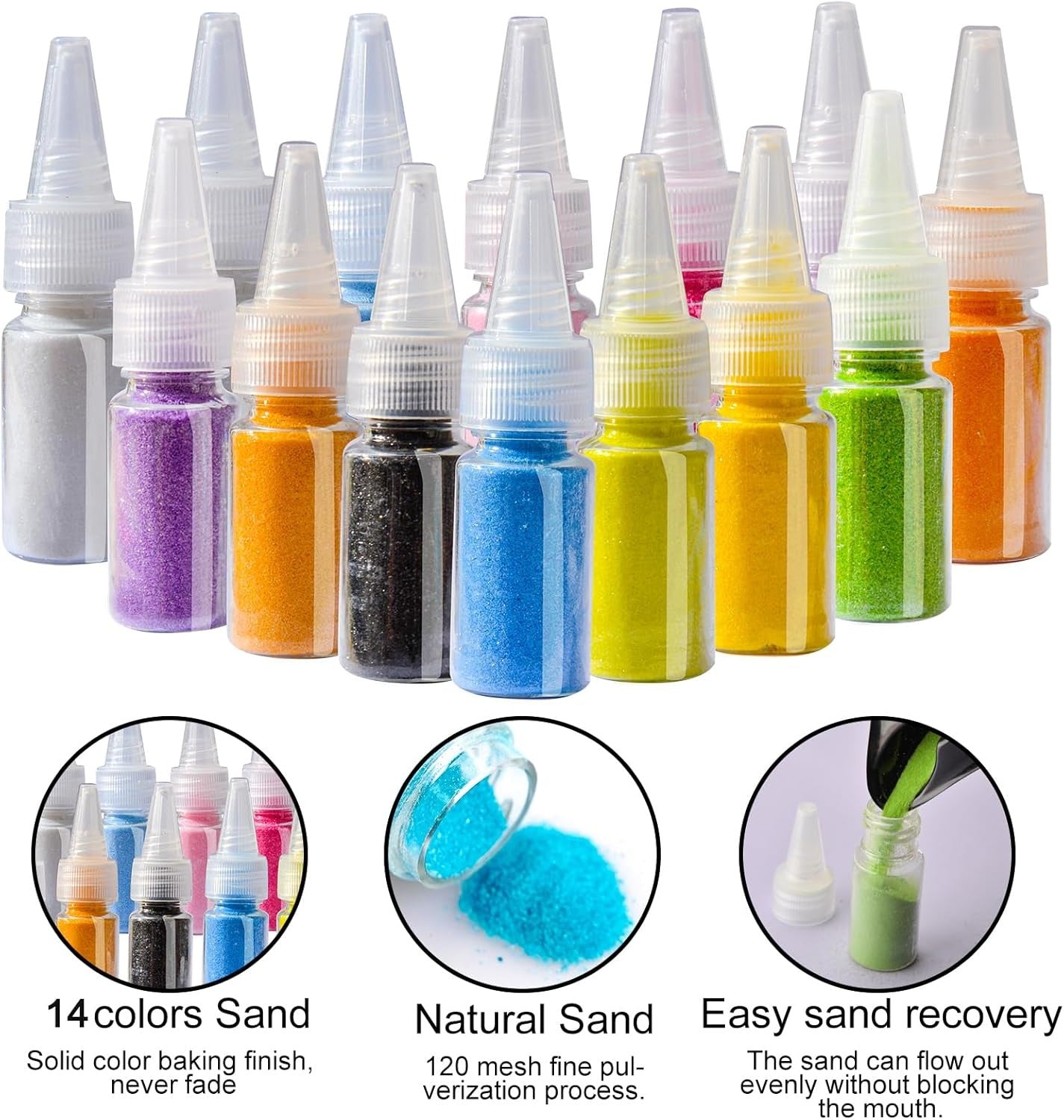 DIY Unicorn Sand Art Painting Creative Kit 12 Patterns - 103