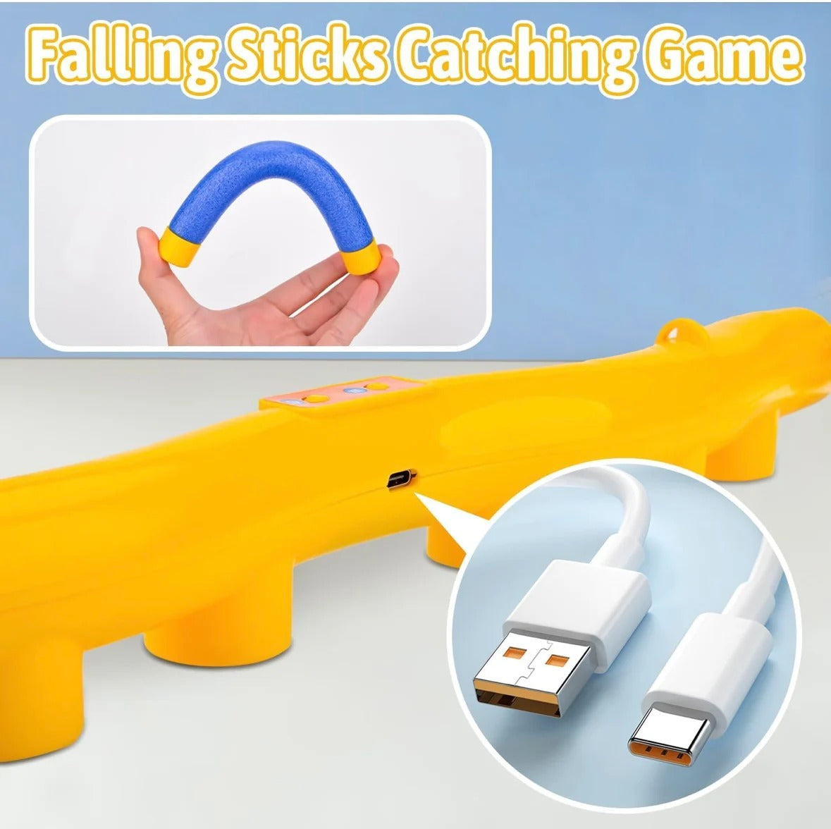 Remote Control Hand Speed Reflex Challenge Rechargeable Game - 103