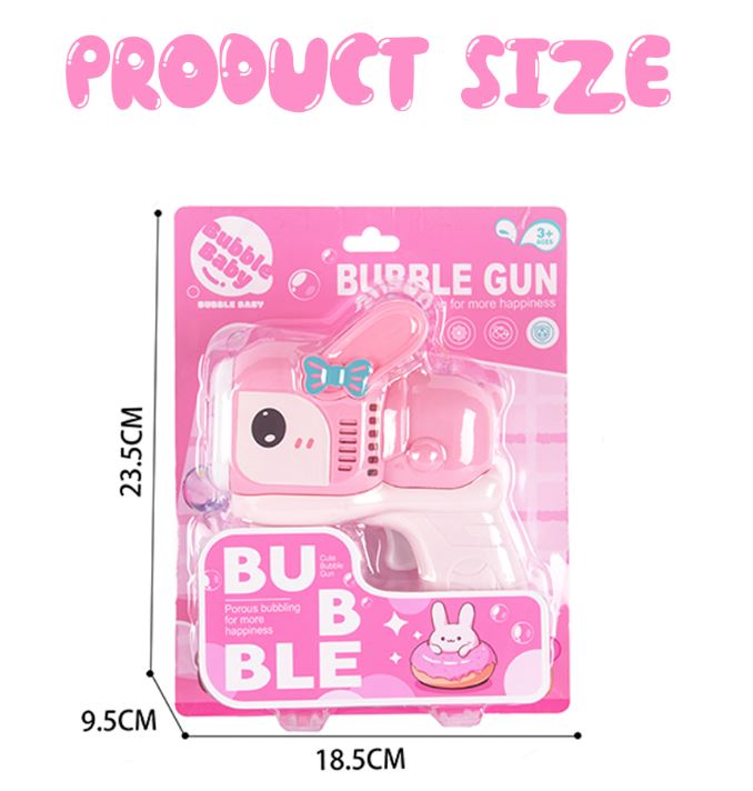 Electronic Cute Bubble Machine Gun - BE0
