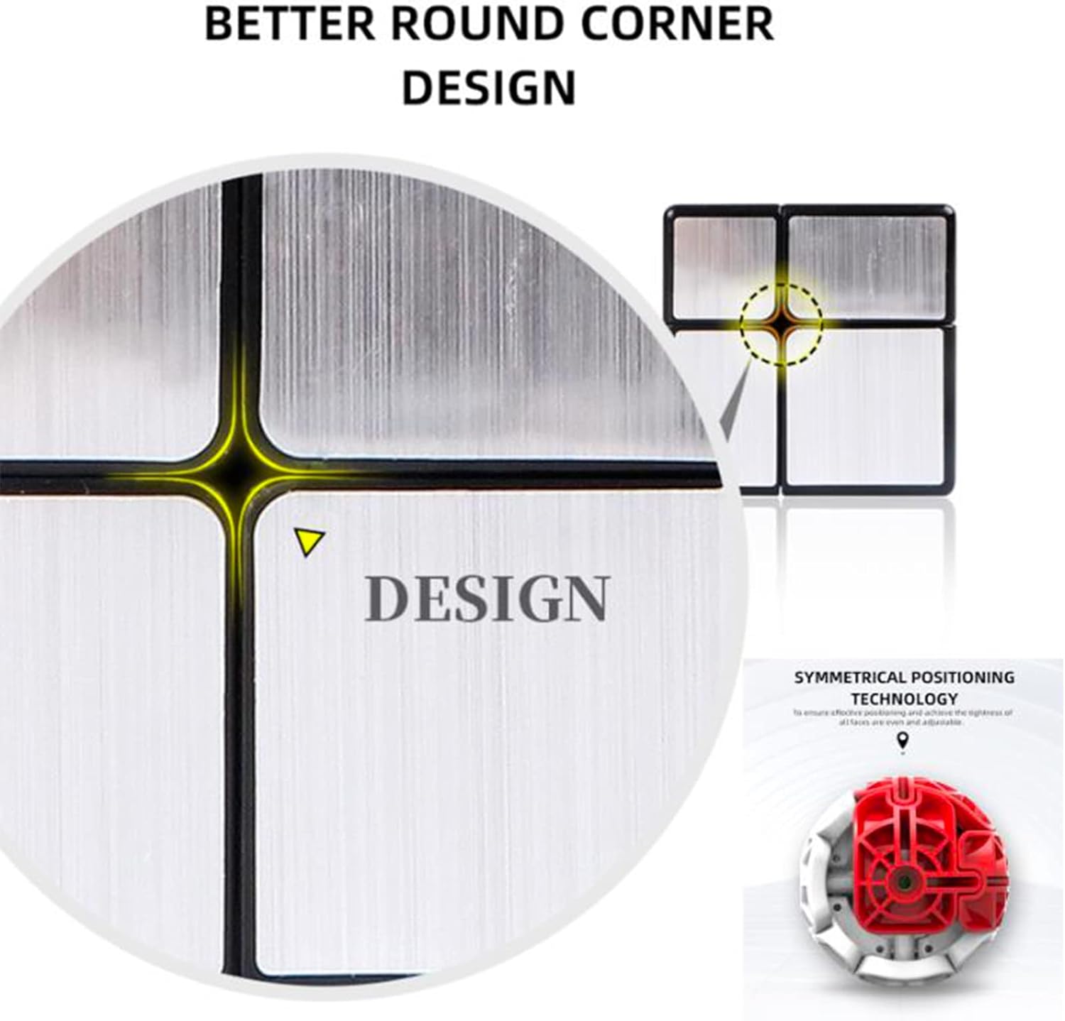 QIYI Mirror 2x2 Magic Rubik Cube - 569