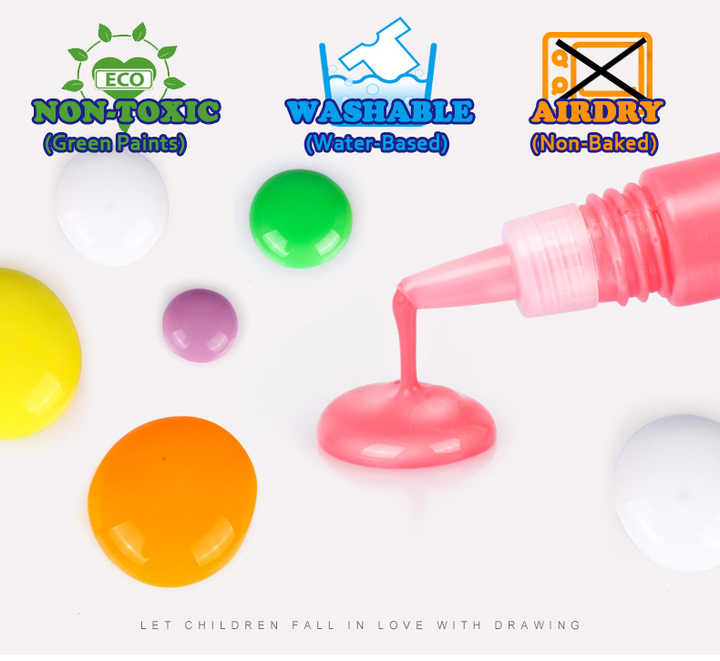 DIY 3D Instant Sticky Art set - 90E