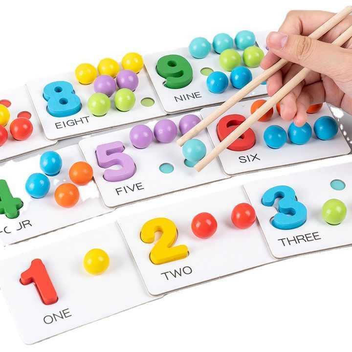 Number Cognitive Operation Bead Matching Game - 803