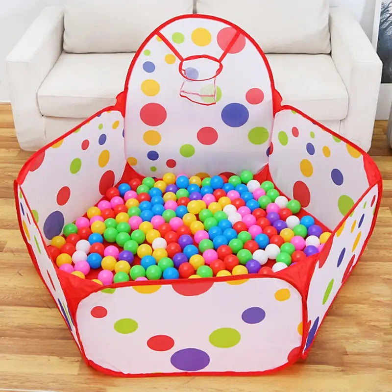 Kids Ball Pit Pool Play Area with Basket - 584