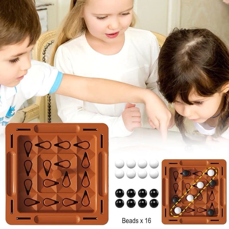 Logical Marble Chess Strategy Board Game - 08A