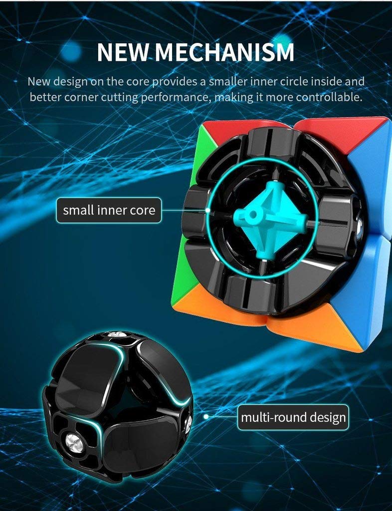 Moyu Magic Rubik Cube 2x2 - Default Title - Odeez | Educational Toys Pakistan 