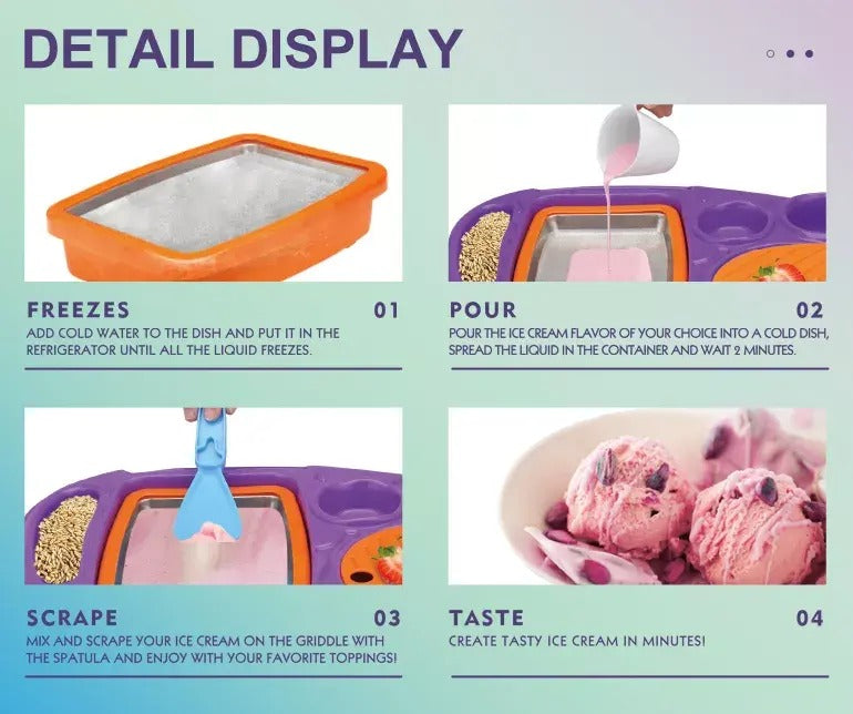 Ice Cream Maker Toy for Kids - 381