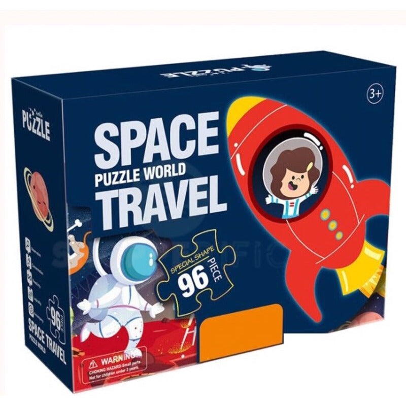 Underwater World, Space and Dinosaur Jigsaw Floor Puzzle - 96 pieces - Dinosaur-Space-Underwater - Odeez | Educational Toys Pakistan 