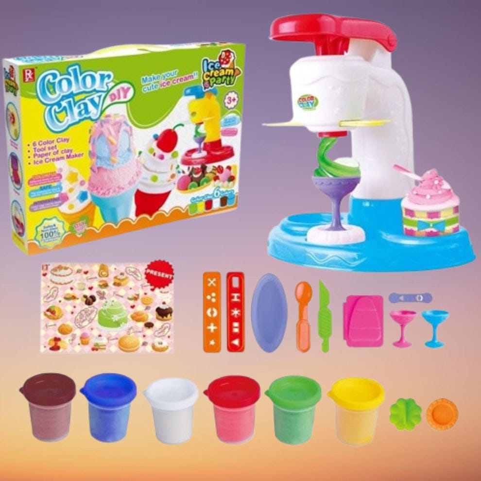 Ice cream Party Playdough Machine Set - 8A1