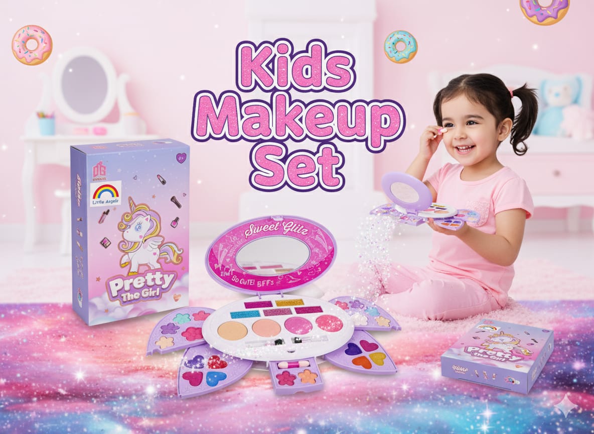 Pretty Unicorn Make up Set for Girls Oval - 19I
