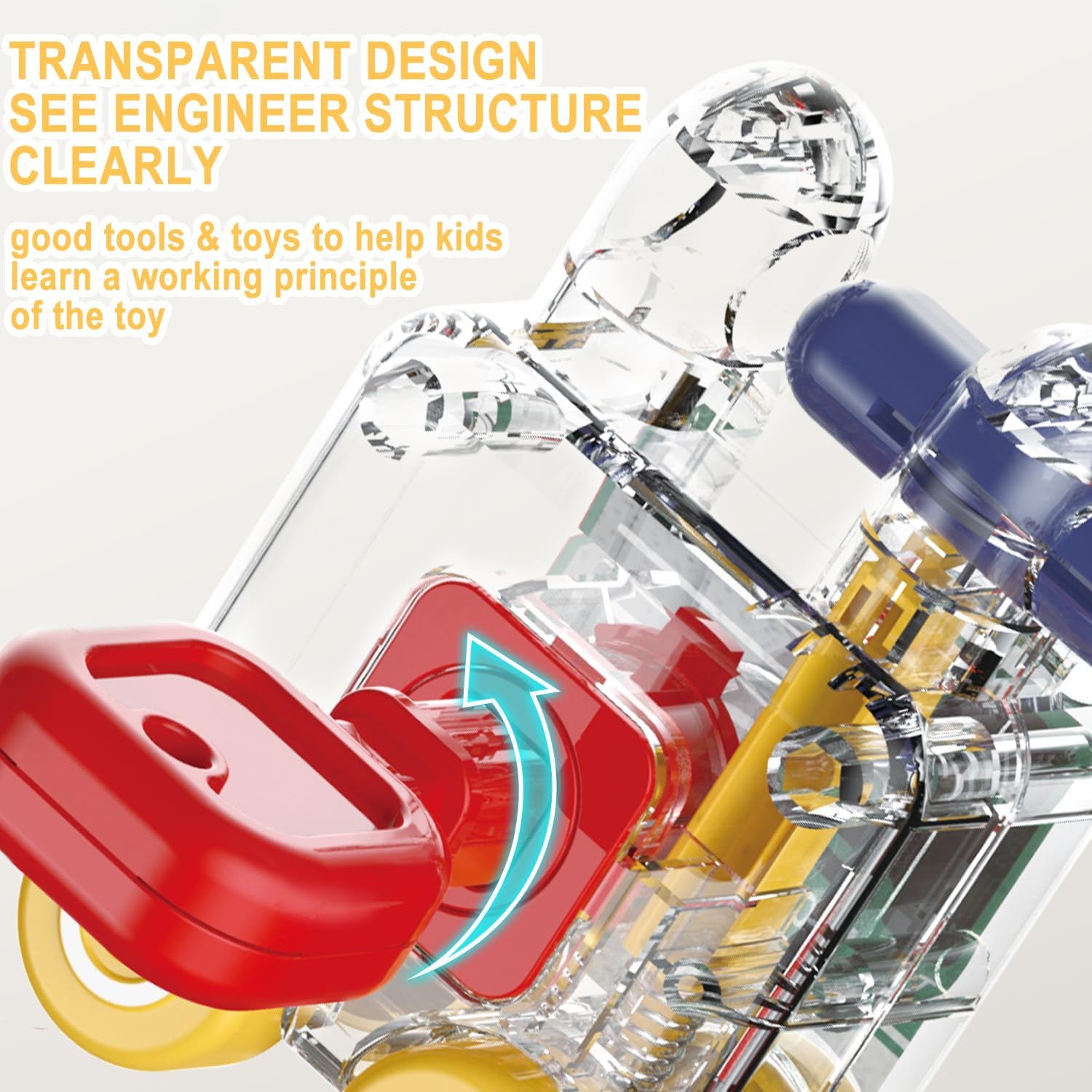 Transparent Transport and Shape Recognition Lock and Key 3 pieces - 03B - Default Title - Odeez | Educational Toys Pakistan 