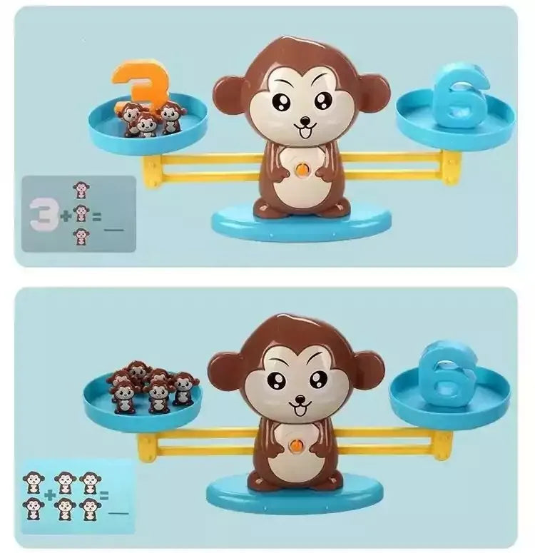 Monkey Balancing with Mental Maths Learning Kit