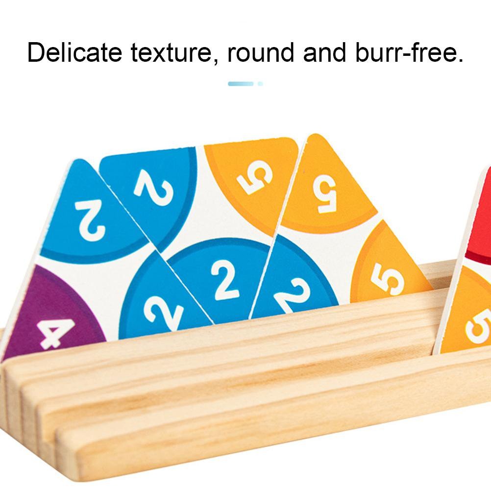 Triangle Numbers Wooden Jigsaw Puzzle - 997 - Default Title - Odeez | Educational Toys Pakistan 