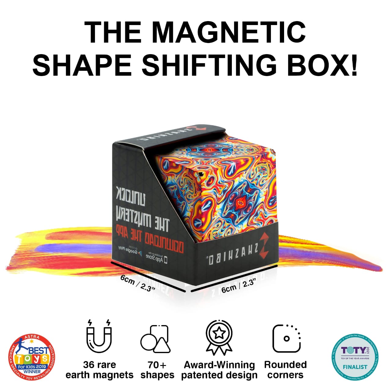 Optical Illusion Magnetic Magic Cube - 72 Shapes - Default Title - Odeez | Educational Toys Pakistan 