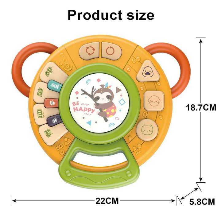 Cute Learning Drumming Musical Piano - 039 - Default Title - Odeez | Educational Toys Pakistan 