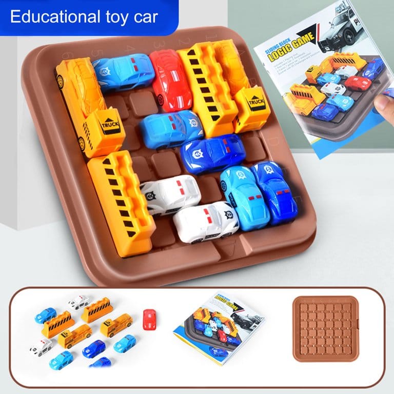 Heavy Traffic Logic Game with Solutions - 202 - Default Title - Odeez | Educational Toys Pakistan 