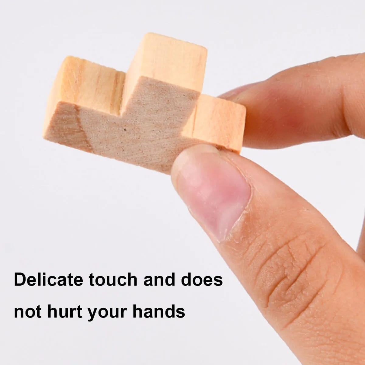 Wooden IQ Brain Teaser Puzzle Cube - 689 - Default Title - Odeez | Educational Toys Pakistan 