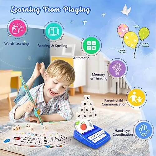 2in1 Alphanumeric Word and Math Learning Kit - 109 - Default Title - Odeez | Educational Toys Pakistan 