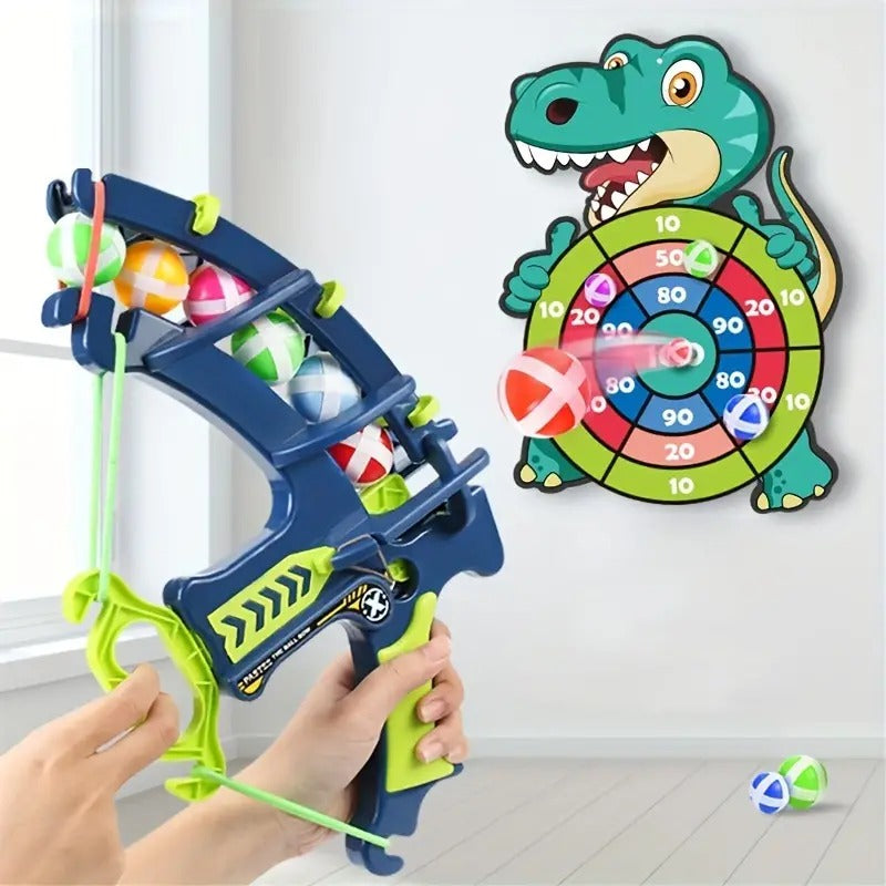 Bow And Arrow Dinosaur Dart Sticky Target Shooting - 900 - Default Title - Odeez | Educational Toys Pakistan 