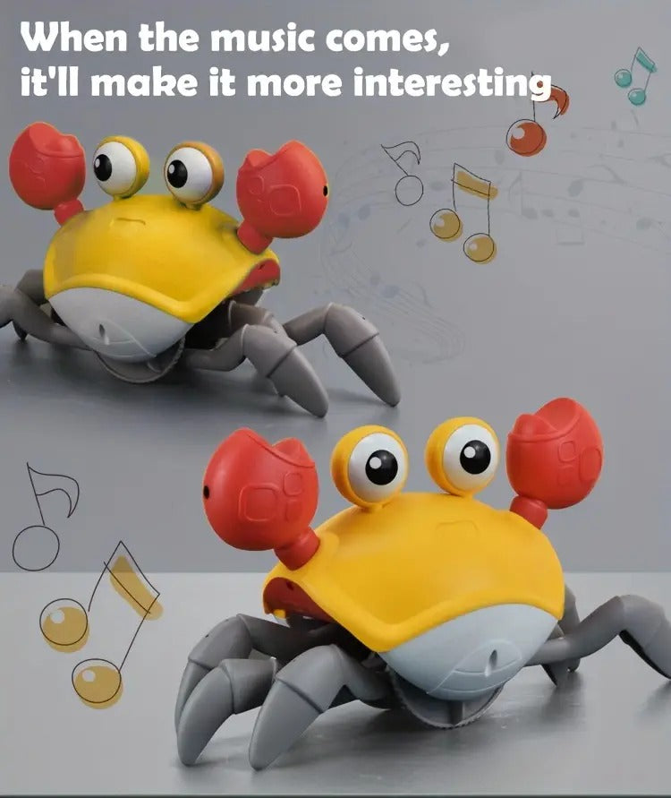 Electric Induction Rechargeable Cute Crab - 008 - Default Title - Odeez | Educational Toys Pakistan 
