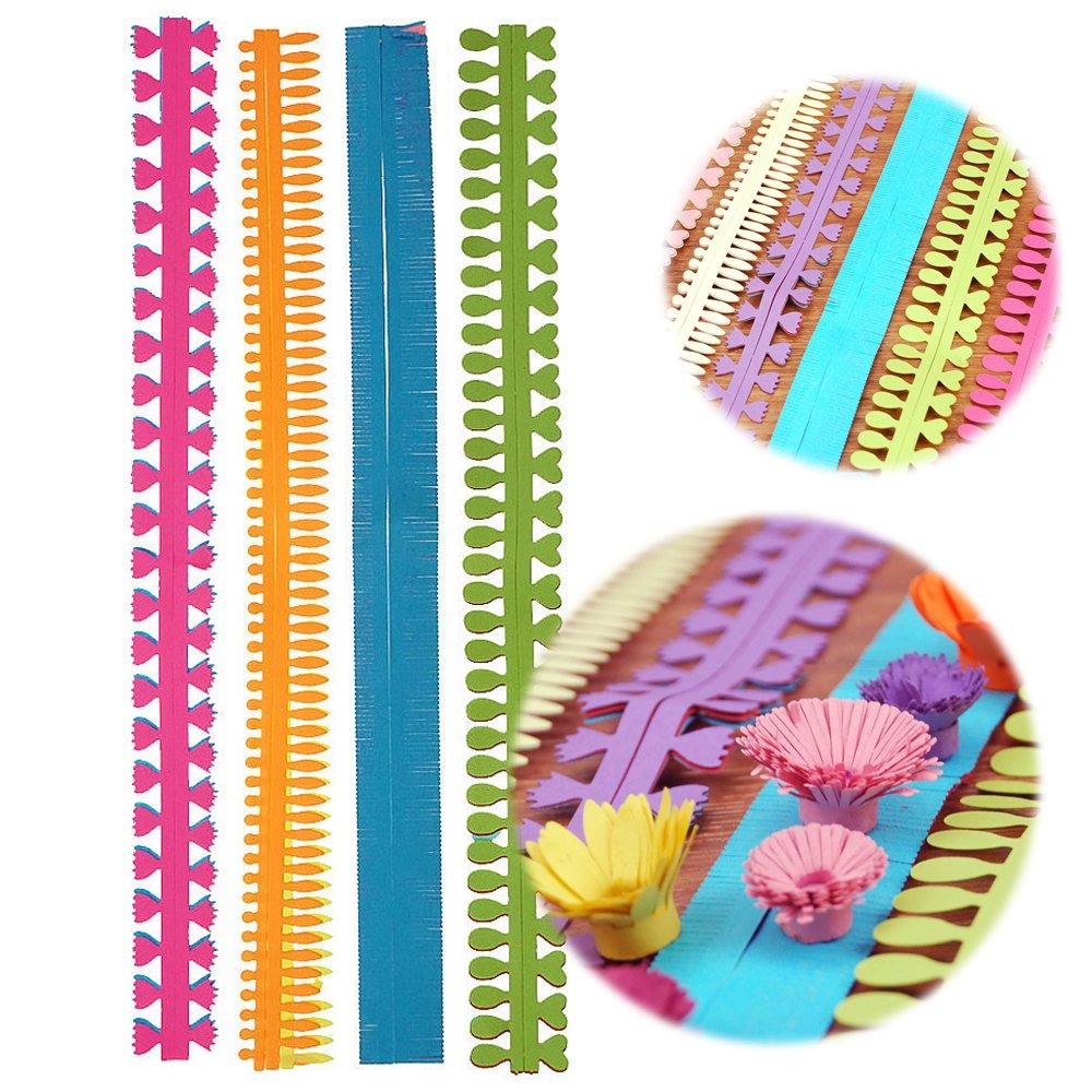 DIY Creative Flowers Shape Paper Strips - 8 Pieces - Default Title - Odeez | Educational Toys Pakistan 