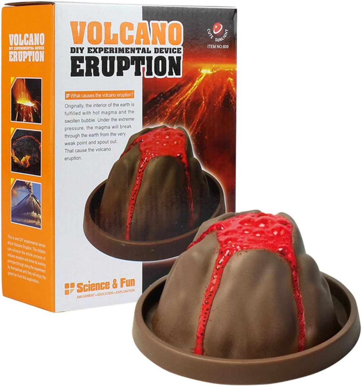 DIY Science Experimental Volcano Eruption - 609 - Default Title - Odeez | Educational Toys Pakistan 