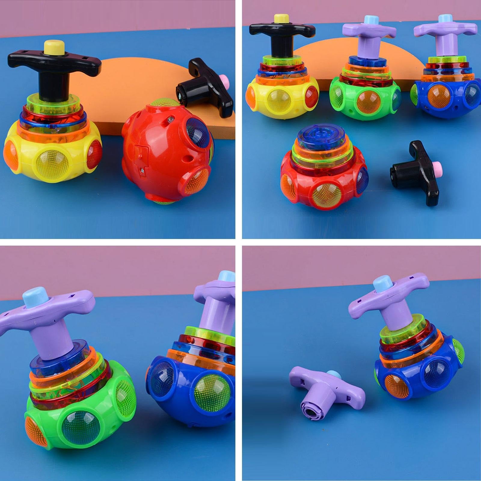 Light & Music UFO Gyro Spinning Top - 19T - Default Title - Odeez | Educational Toys Pakistan 