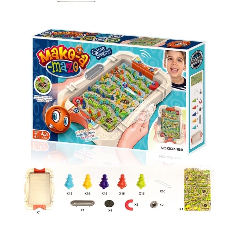 DIY Make A Maze Challenge Game Multiplayer - 168 - Default Title - Odeez | Educational Toys Pakistan 