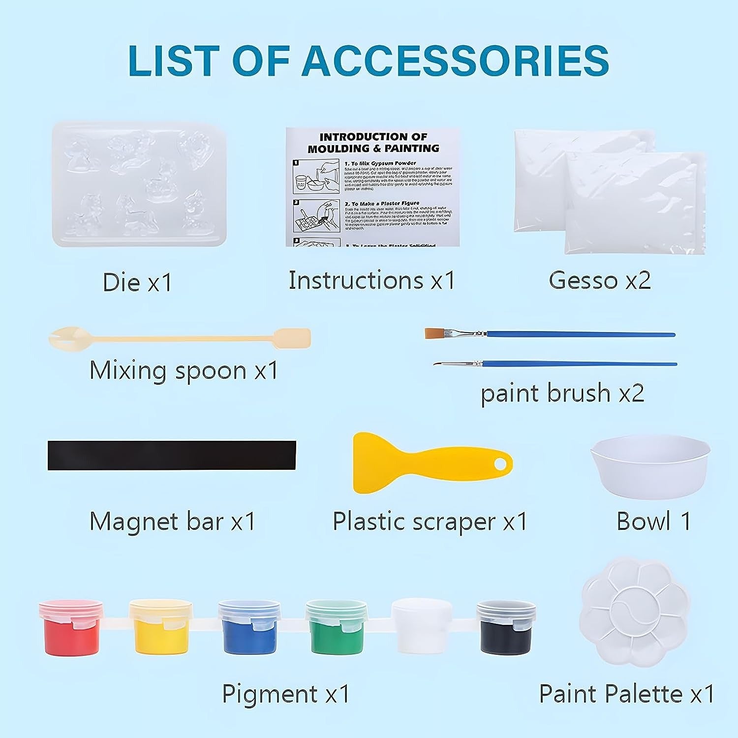 DIY Dinosaur 3D Mould and Paint for Kids - 801 - Default Title - Odeez | Educational Toys Pakistan 