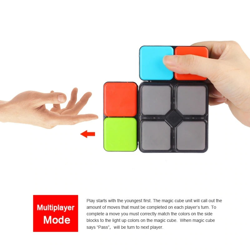 Light & Sound Rubik's Cube for Multiplayer Challenge - 666 - Default Title - Odeez | Educational Toys Pakistan 