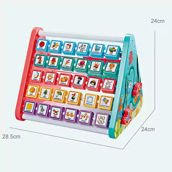 5 in 1 Multifunction Learning Activity Shelf - Default Title - Odeez | Educational Toys Pakistan 