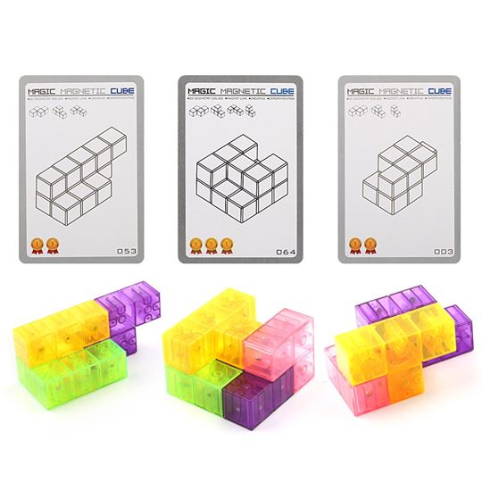 Magnetic Tiles 3D Intelligence Puzzles - Default Title - Odeez | Educational Toys Pakistan 