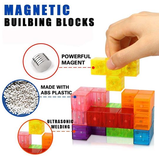 Magnetic Tiles 3D Intelligence Puzzles - Default Title - Odeez | Educational Toys Pakistan 