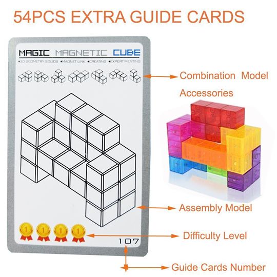 Magnetic Tiles 3D Intelligence Puzzles - Default Title - Odeez | Educational Toys Pakistan 