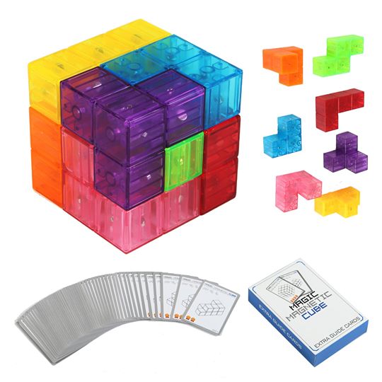 Magnetic Tiles 3D Intelligence Puzzles - Default Title - Odeez | Educational Toys Pakistan 