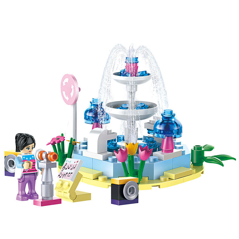 8in1 COGO Girls Fashion Street Building Blocks - 023