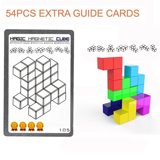Magnetic Tiles 3D Intelligence Puzzles - Default Title - Odeez | Educational Toys Pakistan 