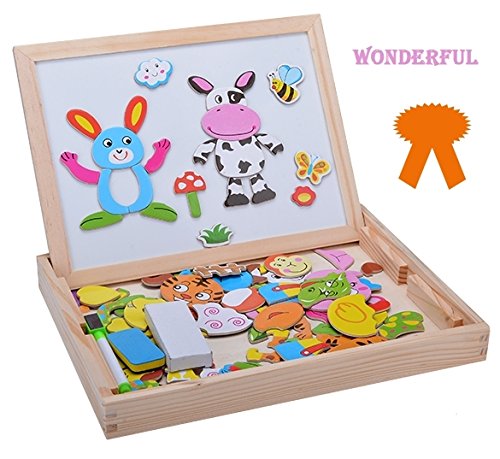 Multifunctional Wooden Taste Panel Puzzle and Creative Board - Default Title - Odeez | Educational Toys Pakistan 